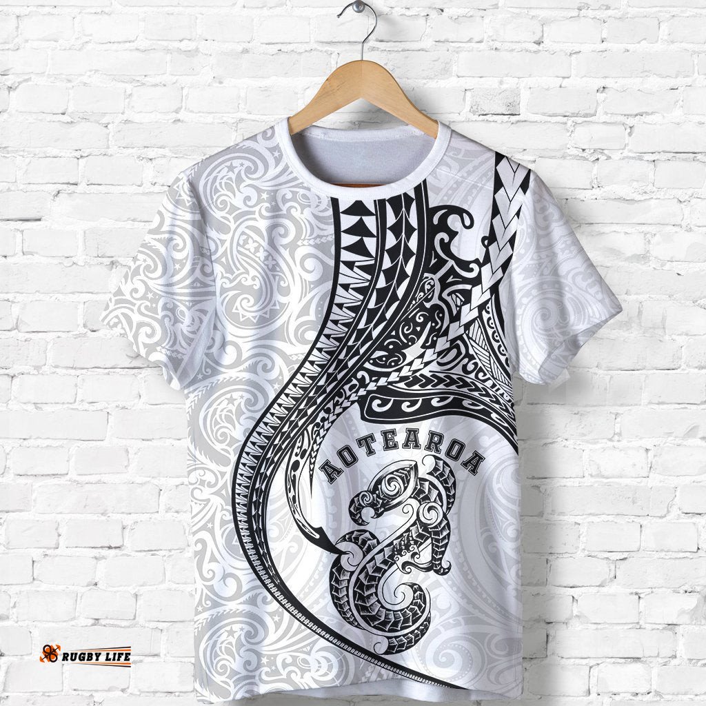 new zealand t shirt manaia kanaloa tatau gen nz whiteAmazing Aussie