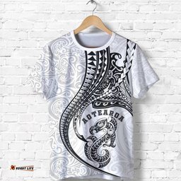 new zealand t shirt manaia kanaloa tatau gen nz whiteAmazing Aussie