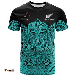 new zealand tiki rugby t shirt nz maori koru pattern ver02