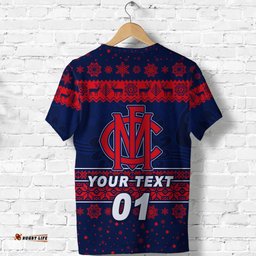 custom personalised melbourne demons t shirt christmas simple style