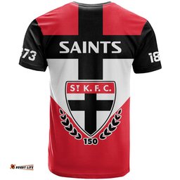 st kilda football 2023 t shirt saints 150th anniversary sporty style