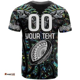 custom new zealand t shirt maori rugby tattoo papua shell