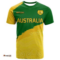 australia soccer t shirt world cup football matildas female socceroos