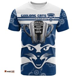 cats football t shirt geelong premiers 2022 aboriginal