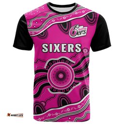 sixers cricket t shirt sydney aboriginal painting