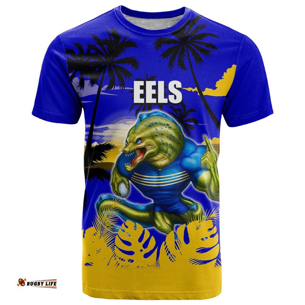 nrl eels t shirt summer vibe style