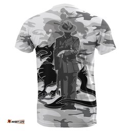 st george illawarra dragons t shirt anzac day army patterns white