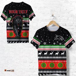 custom personalised panthers t shirt penrith christmas the riff