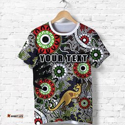 custom personalised indigenous t shirt all stars