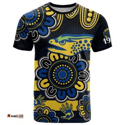 custom personalised nrl parramatta eels rugby t shirt eels 1947 aboriginal