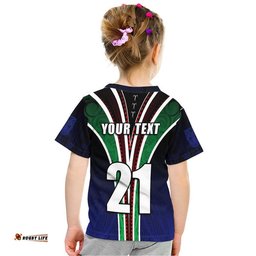 custom personalised new zealand warriors t shirt the warriors special maori silver fern style