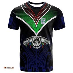 custom personalised new zealand warriors t shirt the warriors special maori silver fern style
