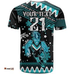 custom port adelaide power football t shirt port adelaide power football christmas vibe 2023
