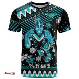 custom port adelaide power football t shirt port adelaide power football christmas vibe 2023