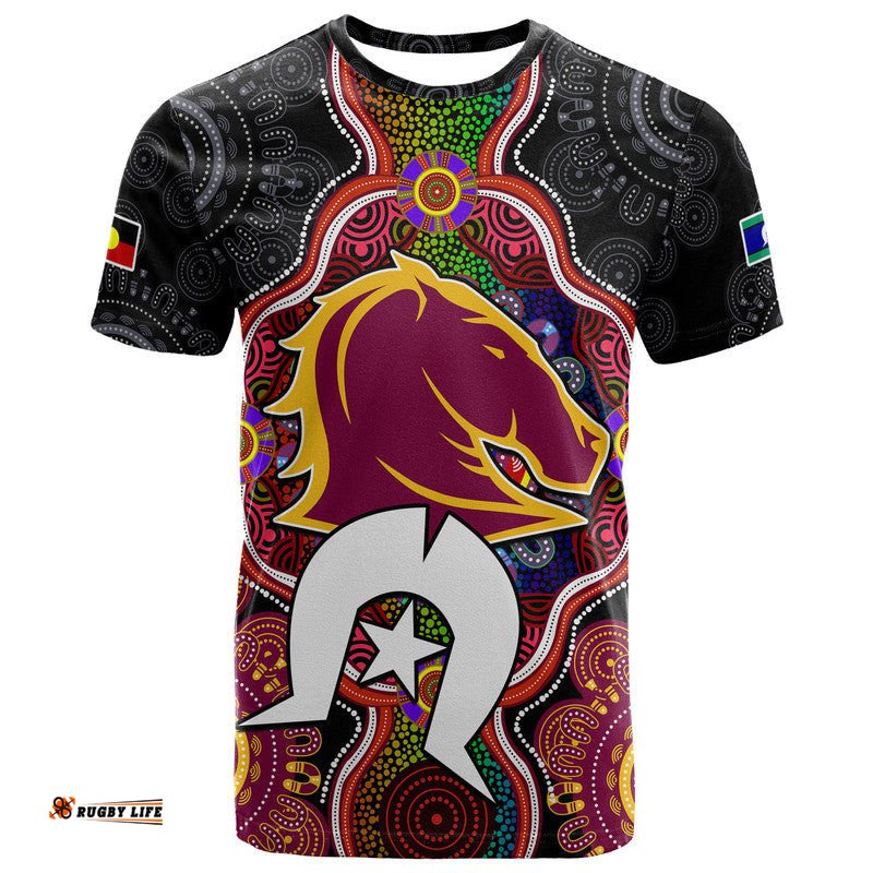 broncos rugby naidoc week t shirt indigenous