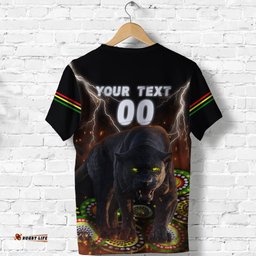 custom personalised panthers t shirt special style