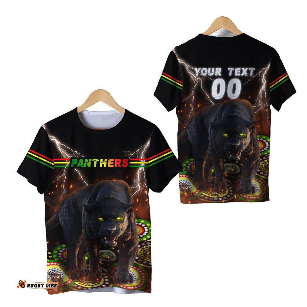 custom personalised panthers t shirt special style