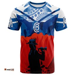 canterbury bulldogs rugby t shirt anzac day camo style