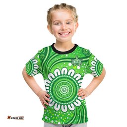 custom personalised melbourne stars cricket t shirt aboriginal