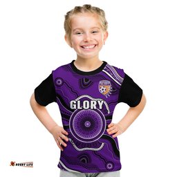 custom text and number perth glory football t shirt dot painting style