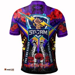 storm rugby anzac day watercolour t shirt custom remembrance melbourne storm with poppy flower
