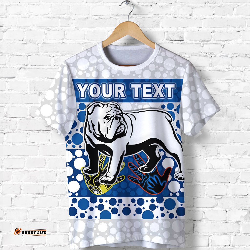 custom personalised newest bulldogs t shirt