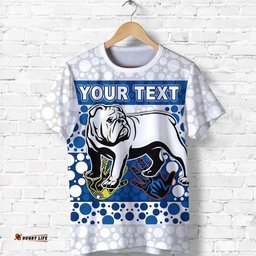 custom personalised newest bulldogs t shirt