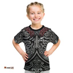 new zealand silver fern rugby t shirt all black nz maori pattern