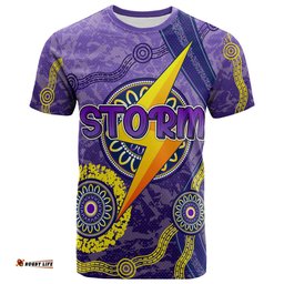 storm rugby t shirt custom aboriginal storm t shirt