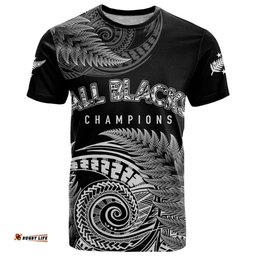 new zealand rugby 2023 t shirt aotearoa silver ferns champions