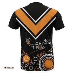 wests tigers t shirt aboriginal symbol