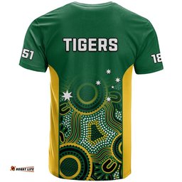 tasmania cricket 2023 t shirt tigers sheffield shield indigenous