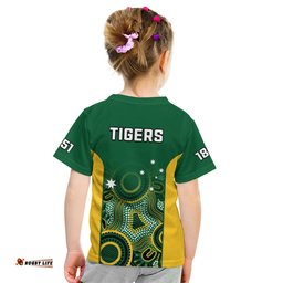 tasmania cricket 2023 t shirt tigers sheffield shield indigenous