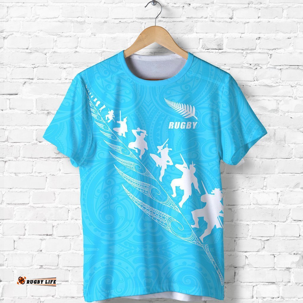 new zealand shirt rugby haka fern t shirt blueAmazing Aussie