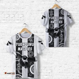 yuendumu magpies football club t shirt indigenous version