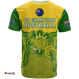 australia soccer t shirt socceroos aboriginal go champions world cup 2022