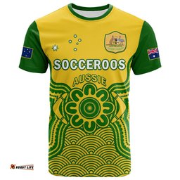 australia soccer t shirt socceroos aboriginal go champions world cup 2022