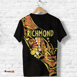 custom personalised richmond t shirt tigers limited indigenous