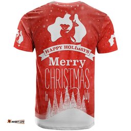 australia t shirt yulefest australian xmas tree snow