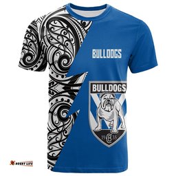 canterbury bankstown bulldogs t shirt maori original nrl