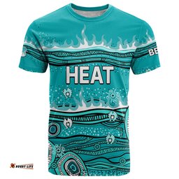 australia heat cricket t shirt indigenous 2023