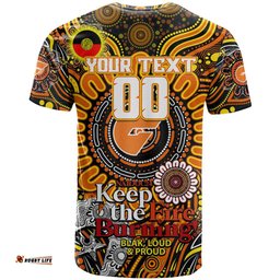 custom gws giants naidoc week 2024 t shirt mascot football dt02