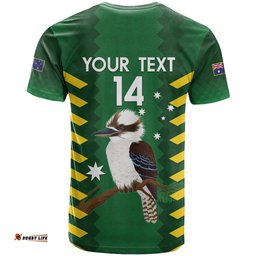custom australia field hockey t shirt go champions kookaburras national color