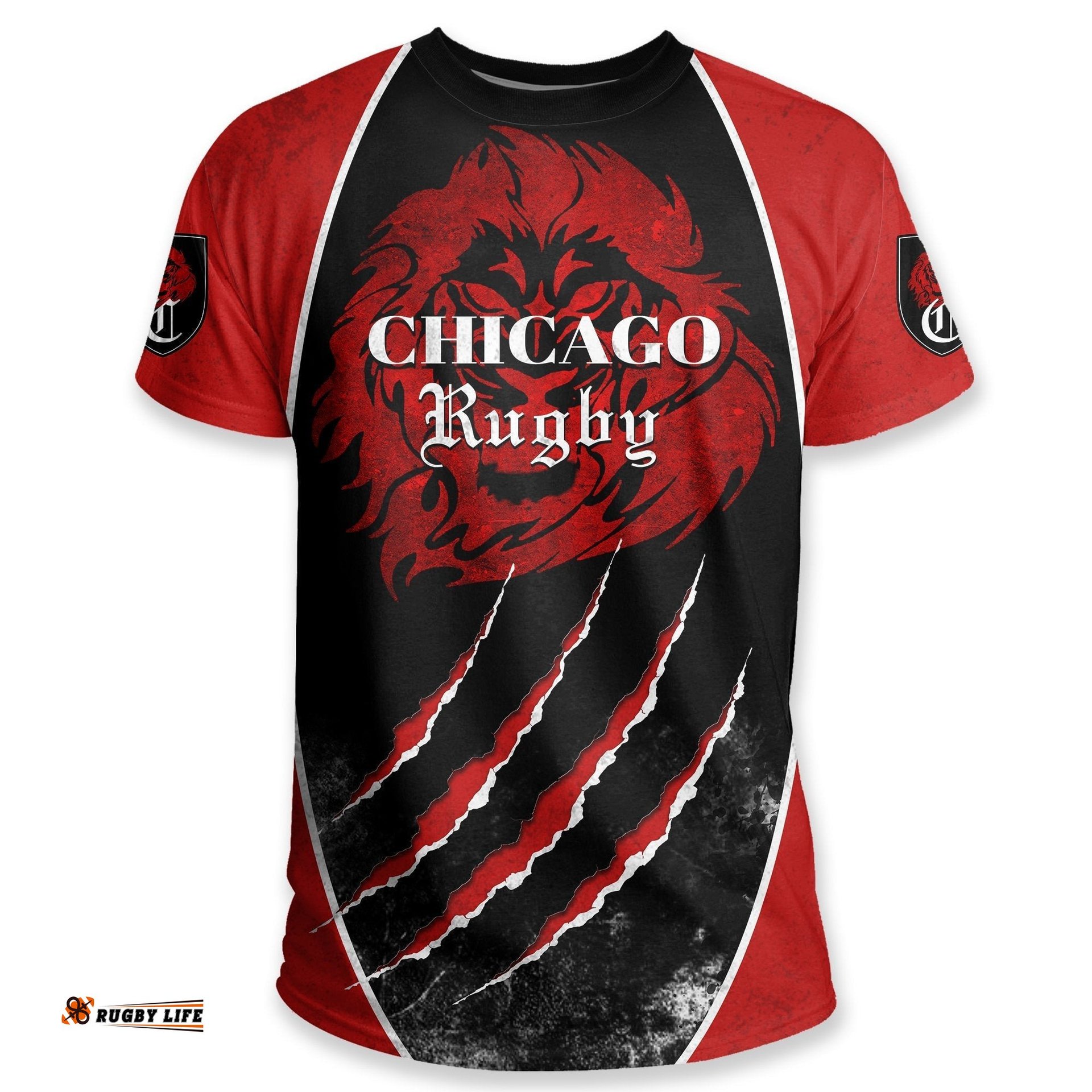 chicago rugby t shirt