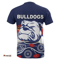 western bulldogs t shirt aboriginal