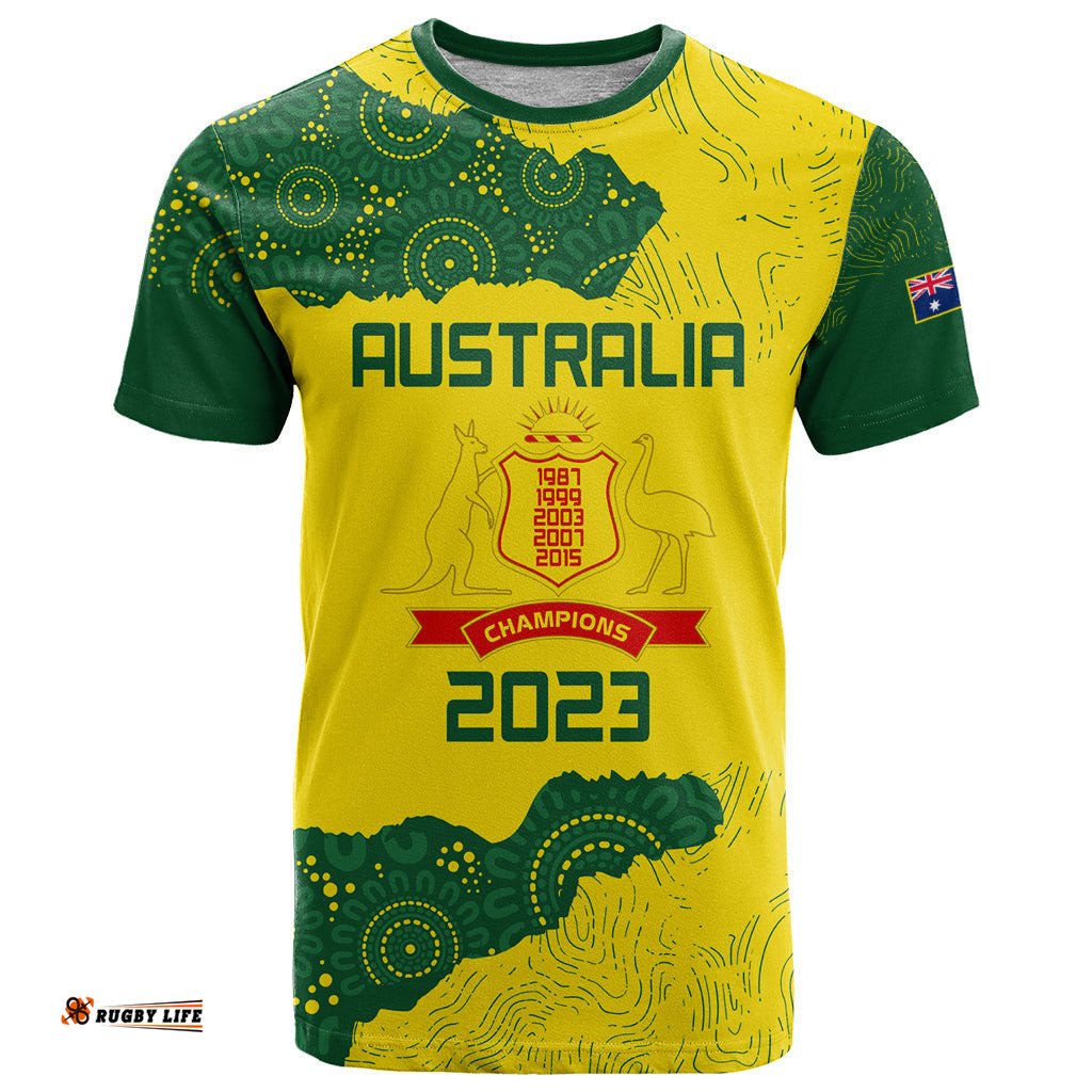 custom australia cricket t shirt history commemorative world cup winners