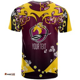 broncos rugby t shirt custom personalised were the broncos aboriginal culture league rugby team t shirt