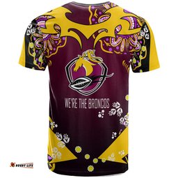 broncos rugby t shirt custom personalised were the broncos aboriginal culture league rugby team t shirt