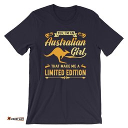 t shirt kangaroo t shirt australia girl unisex