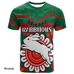 custom personalised rabbitohs rugby anzac t shirt camouflage poppy